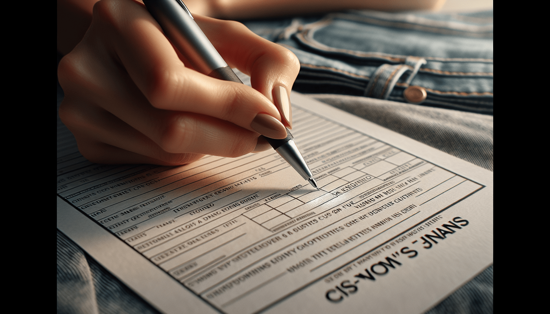 How To File ISF For Womens Jeans